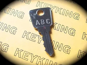 ABC Key- Vending, Coin Operated,Gumball, Arcade, Soft Drink-Healthy Fridge - Picture 1 of 2