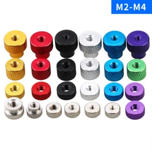 Knurled Thumb Nut Stainless Steel Hand Grip Knobs M3 M4 Thumb Nuts Inconel - Picture 1 of 15