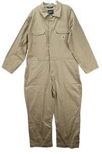 Mono CARHARTT Resistente Flex Lona Ajuste Suelto Duradero Caqui Oscuro Talla XL NUEVO CON ETIQUETAS - Imagen 1 de 19