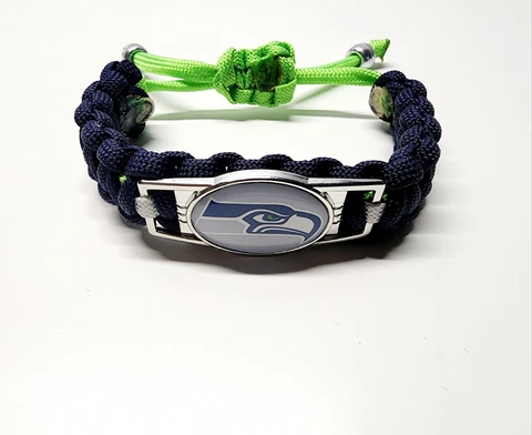 Seattle Seahawks Adjustable Charm Bracelet Fan Apparel & Souvenir Football NFL Cover