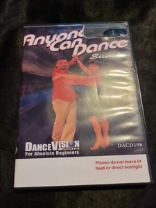Anyone Can Dance Absolute Beginners SAMBA Johnson Kozak Dance Vision DVD - Imagen 1 de 4