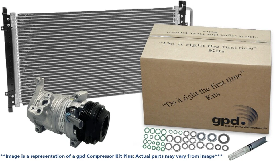 A/C Compressor-Compressor Kit New with Condenser fits 11-12 Acura TSX 3.5L-V6 Foto 1 de 1