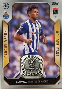 Topps Champions League Match Attax EXTRA 2022/2023 - DMR-GV GABRIEL VERON - Picture 1 of 1