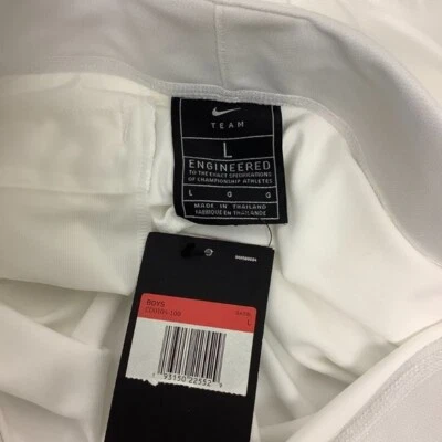 Pantalones Nike para niños blancos grandes Foto 1 de 4