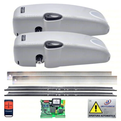 DIEFFEMATIC KIT SET AUTOMAZIONE PER BASCULANTE A CONTRAPPESI GARAGE 2 DUE MOTORI 230V 220V