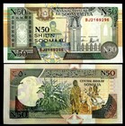 Somalia 50 Shillings Banknote World Paper Money Unc Currency Free Shipping