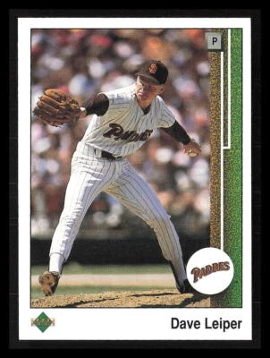 Dave Leiper 1989 Upper Deck #363  San Diego Padres - Image 1 of 2