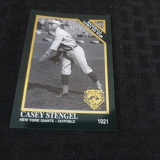 1995 Conlon Megacards Green HOF #1330 Casey Stengel  