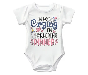 Im Not Crying Im Ordering Cena Bebé Grow Body Chaleco Divertido Regalo - Imagen 1 de 1