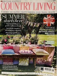 COUNTRY LIVING MAGAZINE / JUNE 2021 BRITISH EDITION DECORATING•HOUSES•GARDENS - Picture 1 of 6