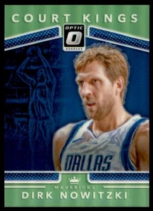 2017-18 Donruss Optic Court Kings Lime Green #17 Dirk Nowitzki /149 - Picture 1 of 2