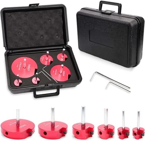 NEW 6 Piece PPRK6 Plastic Pipe Fitting Reamer Kit Fit into standard 1/2" drills - Picture 1 of 7