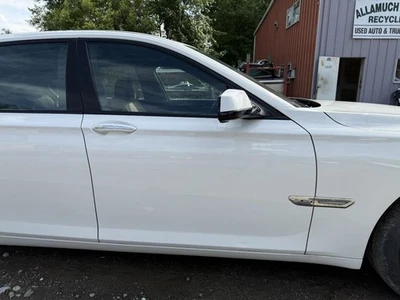 2009-2015 BMW 750i Right Passenger Side Front Door White - Image 1 of 4