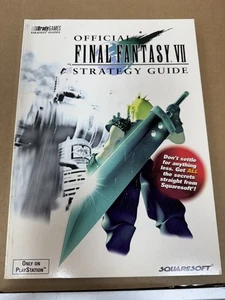 Final Fantasy VII 7 BradyGames Official Strategy Guide Near Mint Original - Picture 1 of 3