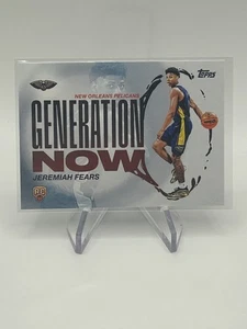 Jeremiah Fears 2025-26 Topps #GN-7 Generation Now - Picture 1 of 2