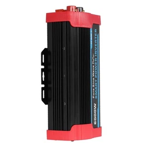 Power Inverter Pure Sine 6000W Peak 12V To 110V‑120V For Automotive - Picture 1 of 12