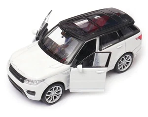 Range Rover Sport British Car Model White Toy Diecast 1:34-1:39 Scale Welly - Picture 1 of 6