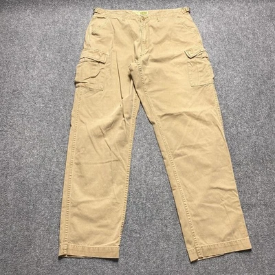 Брюки мужские Cabelas 38x36 бежевый грузовой карман прямые для походов рыбалки - Изображение 1 из 4