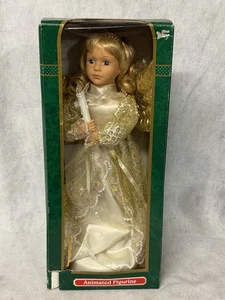 Decorazione Angelo Natalizio Animato Trim-A-Home Nuova con Scatola - Foto 1 di 1