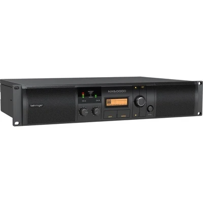 Amplificador de potencia Behringer NX6000D ultraligero 6000 vatios clase D con DSP C Foto 1 de 4