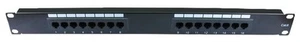 PRO SIGNAL - Panneau de brassage Cat6 16 ports 1U - Afbeelding 1 van 1