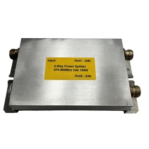 Directional Coupler - 2 Way Power Divider UHF 470-860Mhz 3db 150W N(f) N(m) - Bild 1 von 3