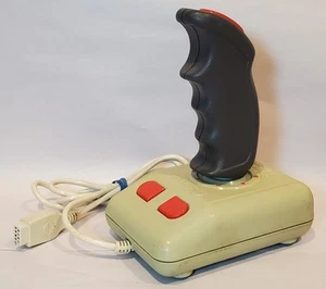 1984 Suncom Tac-30 Joystick 9-Pin Video Game Controller For Atari & Commodore - Picture 1 of 5