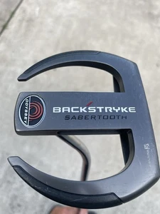 Odyssey BACKSTRYKE Sabertooth Putter RH 35”. New Dri-Tac Grip Exc Cond!  w/HC - Picture 1 of 6