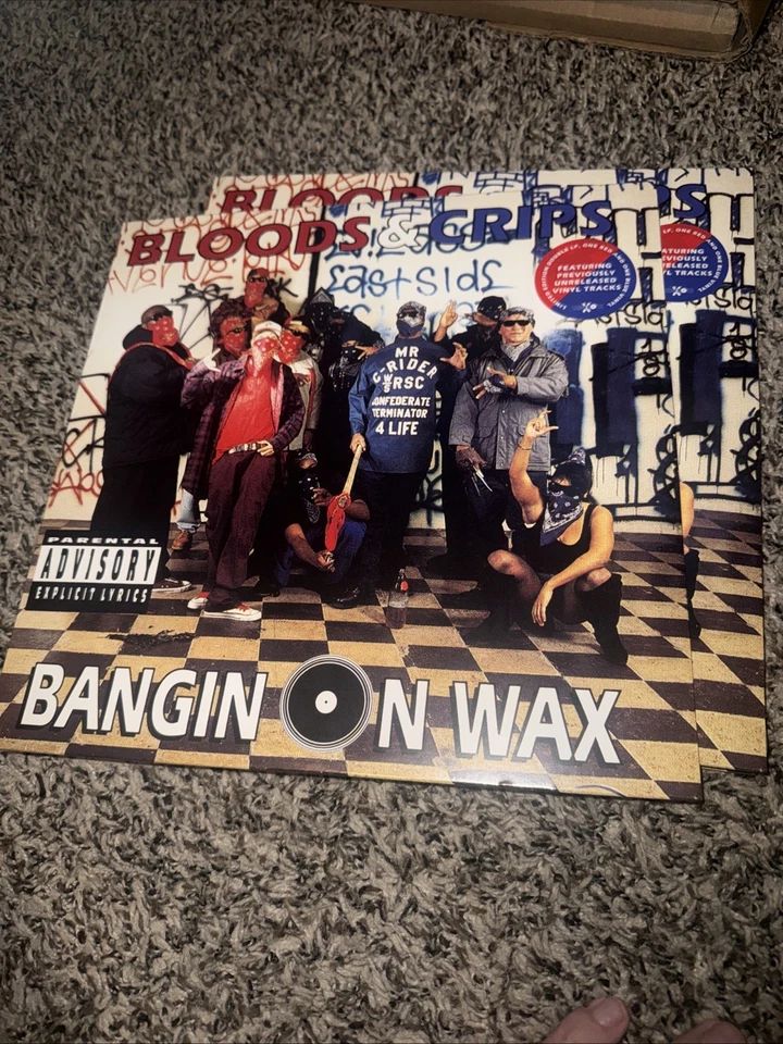 Bloods & Crips/Bangin On Wax (Red & Blue Vinyl/2LP) SL19138LP2 LP