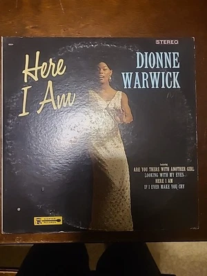 Dionne Warwick - Here I Am (LP, Vinyl, Mono) 1965  - Image 1 of 4