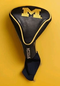 Michigan Wolverines Single Apex Golf Club Headcover 460cc 1 Driver - Picture 1 of 3