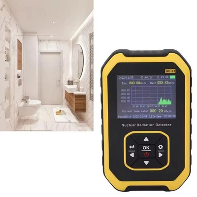 MARKENLOS Geigerzähler Kernstrahlungsdetektor tragbares Strahlungsmessgerät x β γ XS