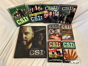 CSI 5 Book 4 DVD Lot Season 1 2 4 5 S2 NEW SEALED 5 Paperback Books - Imagen 1 de 17