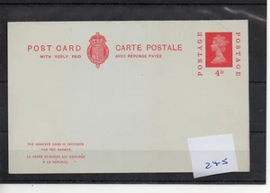GB - Papelería Postal (XY245) - Tarjeta Postal 4d - Prepago sin usar - Imagen 1 de 1
