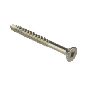 Qty 100 STD Head Decking Screw 10g (4.8mm) x 50mm Square (SQ2) Stainless A2 G304 - Picture 1 of 4