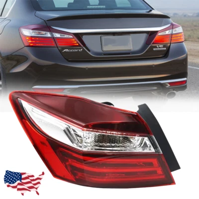 Driver Side Tail Light Taillight Lamps Outer For Honda Accord 2016-2017 Left Foto 1 de 4