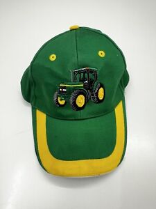 K-Products John Deere Baseball Hat Kids Green Yellow Tractor Embroidered Cap
