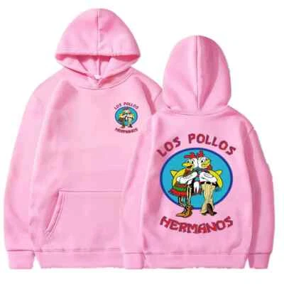 Breaking Bad Sudadera con Capucha Los Pollos Hermanos Chicken Brothers Estampado Chándal Hombres Mujeres Foto 1 de 4
