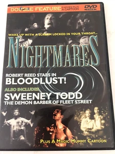 Nightmares DVD Double Feature Ships Same Day With Tracking - Picture 1 of 2