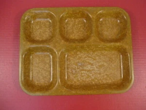 Korea Era US Army Mess Hall Melamine Melmac Mess Tray - Dated 1952 - XLNT - Picture 1 of 5
