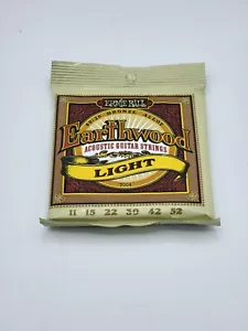 Corde acustiche originali Ernie Ball Earthwood Light 80/20 bronzo 11-52 P02004 - Foto 1 di 2