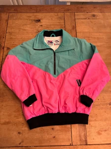 PEREGRINE Sun Valley Women's S Vintage/Retro Color Block Windbreaker Jacket - Picture 1 of 8