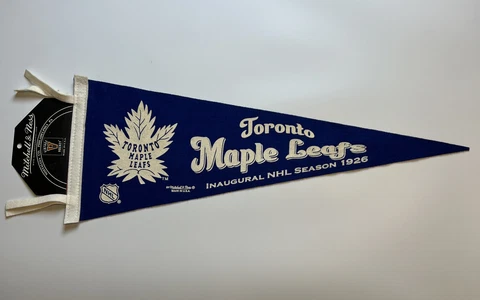 NHL Toronto Maple Leafs Inaugural NHL Season 1926 Mitchell & Ness Hockey Pennant Cover