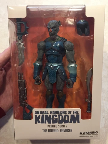 Animal Warriors of the Kingdom The Horrid: Ravager Figure NEW Cover