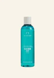 NUEVO THE BODY SHOP AZUL ALMIZCLE RALLADURA JABÓN PARA CABELLO Y CUERPO 250 ml - Imagen 1 de 3