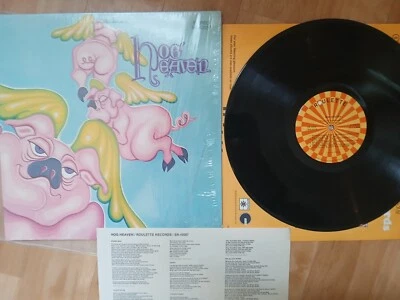 HOG HEAVEN Self-Titled S/T vinyl LP 1971 Roulette SR 42057 Rock Psych - Image 1 of 3