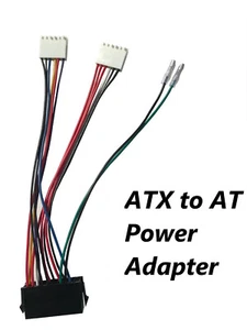 ATX zu AT PSU Konverter Adapter Stromkabel P8 P9 BRANDNEU 0306 - Bild 1 von 1