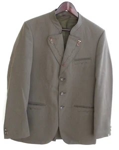 Herren Trachten Janker/Jacke oliv m. Rückschlitz ca. Gr. 50 v. Trachtenmode - Picture 1 of 2