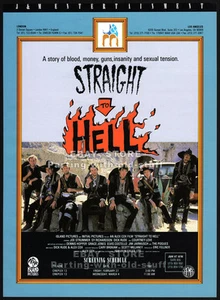 Straight to Hell - Anuncio comercial original 1987 / Anuncio_ Joe Strummer _ Courtney Love - Imagen 1 de 1