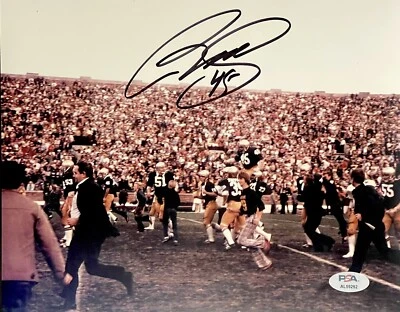 Rudy Ruettiger Signed Autographed Notre Dame Fighting Irish 8x10 Photo Psa/Dna - Image 1 of 2